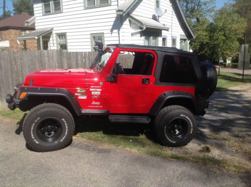 2005 jeep wrangler sport utility 2-door 4.0l