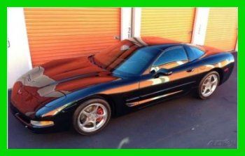 2004 chevrolet corvette coupe premium bose 6-speed manual leather cd