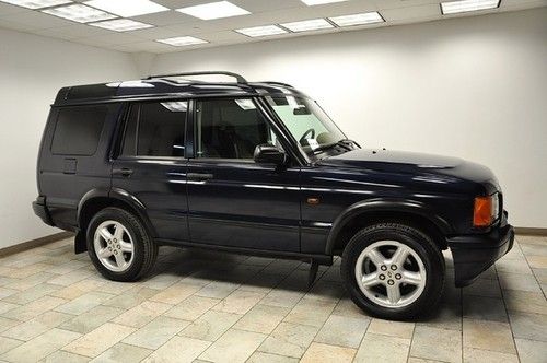 2001 land rover discovery se 46k blue/tan rare