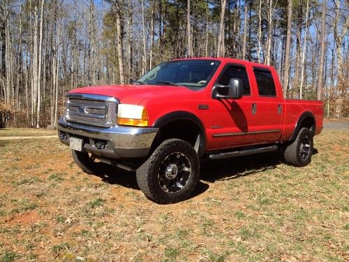 2000 ford f-250 crew cab powerstroke 7.3l 4wd 4x4 f250 7.3 diesel no reserve