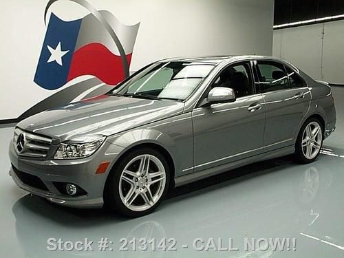 2009 mercedes-benz c300 sport p1 sunroof htd seats 36k! texas direct auto