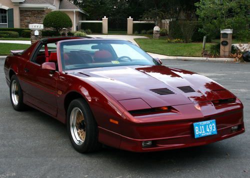 Ultra low mile - two owner- 1987 pontiac trans am gta ttop coupe - 15k mi