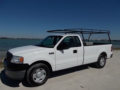 07 ford f-150 xl reg cab long bed work truck - above average auto check