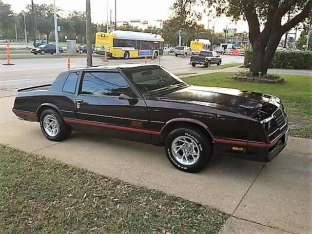 1987 chevrolet monte carlo ss