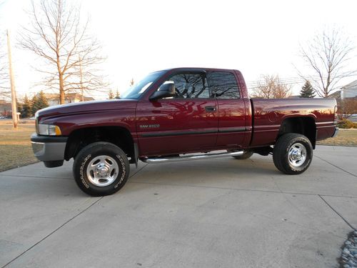 2001 dodge ram 2500 cummins turbo diesel laramie slt quad cab 4x4 very clean