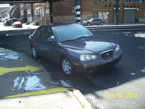 One owner 2002 elantra gls 86k some bruises, gas saver, first car,runs good