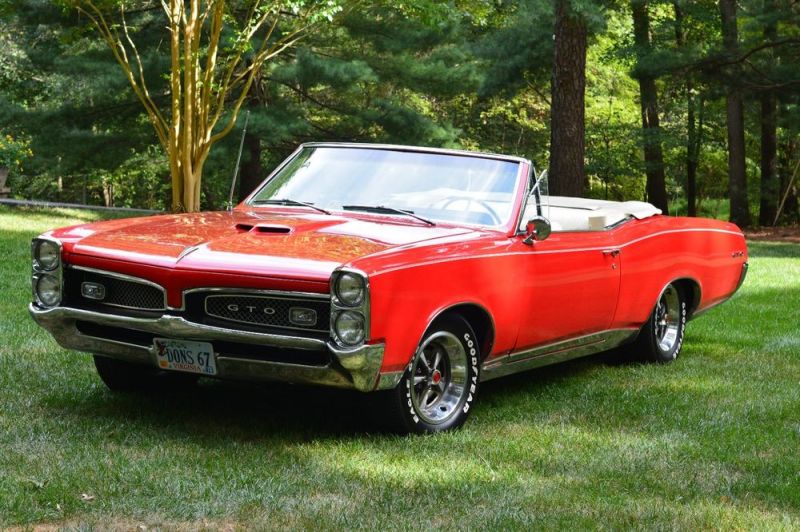 1967 pontiac gto convertible