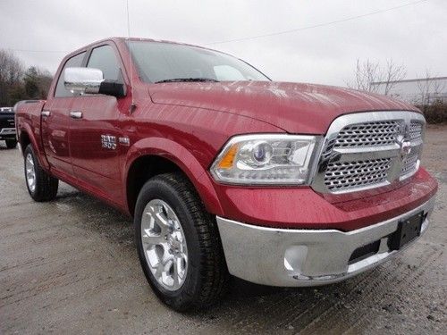 New 2013 dodge ram 1500 laramie 4wd hemi leather save $1000's off msrp free ship