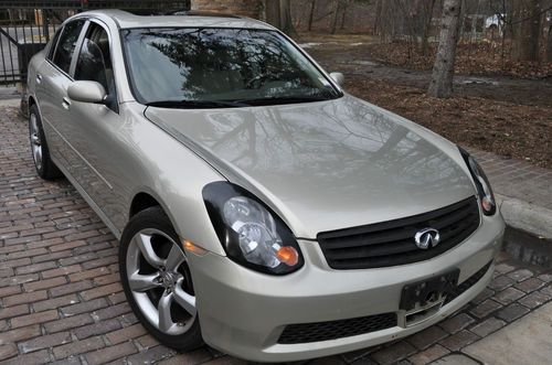 2006 g35x.no reserve.awd/leather/navi/heated/moon/18's/spoiler/sport pkg/sharp!