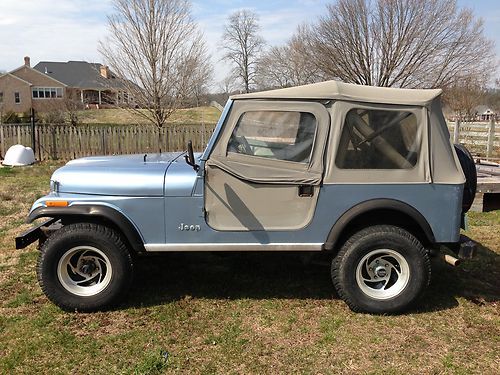 1984 jeep cj7 base sport utility 2-door 4.2l