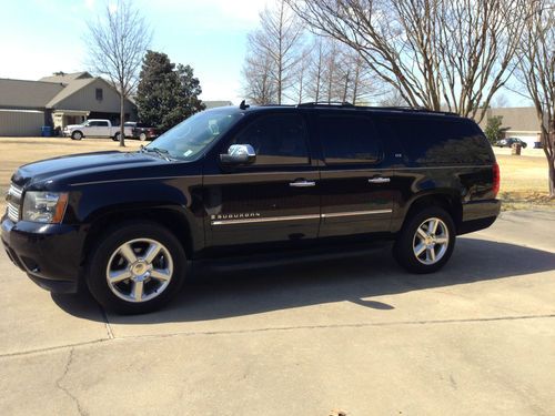 2009 black suburban ltz 7 passenger great condition