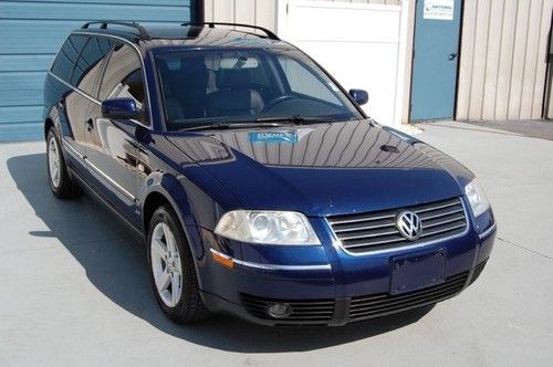 2004 vw passat glx wagon leather manual transmission 5 speed 2.8l v6 04