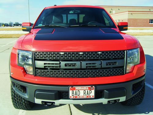 2012 ford f-150 svt raptor crew cab pickup 4-door 6.2l