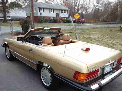 1986 MERCEDES 560 SL CONVERTABLE, US $18,700.00, image 13
