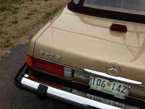 1986 MERCEDES 560 SL CONVERTABLE, US $18,700.00, image 17