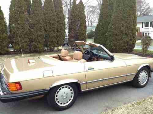 1986 MERCEDES 560 SL CONVERTABLE, US $18,700.00, image 18