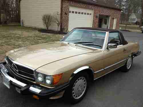 1986 MERCEDES 560 SL CONVERTABLE, US $18,700.00, image 19