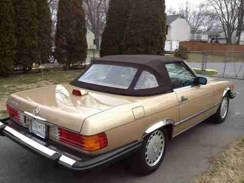 1986 MERCEDES 560 SL CONVERTABLE, US $18,700.00, image 21