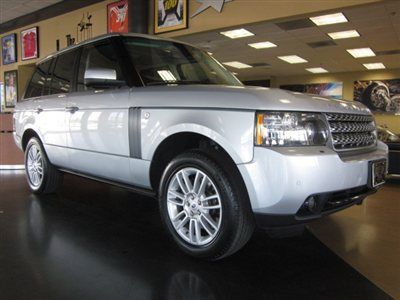 2010 land rover range rover hse silver