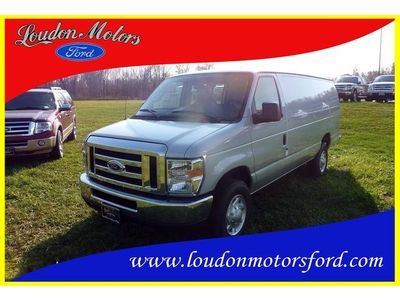 Silver color cargo van 5.4l am/fm radio air conditioning traction control