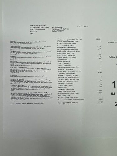 2018 McLaren 570S, US $154,998.00, image 6