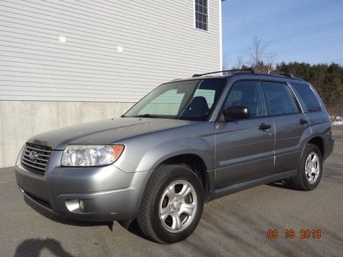 2007 subaru forester x wagon 4-door 2.5l awd auto cd a/c $ave $ave
