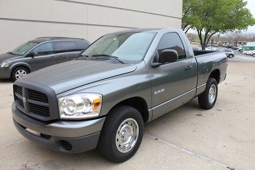 2008 dodge ram st vinyl seats clean autocheck 2wd manual