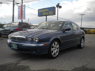 05 4 door import awd sunroof leather blue sedan warranty inspected - we finance