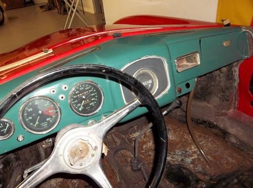 Porsche 356 1955 v sunroof, extremely rare 1300 super, bench seat