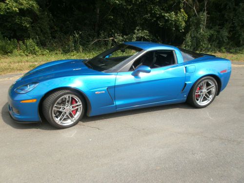 2008 chevrolet corvette z06 excelent condition jetstream blue