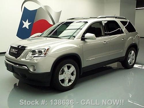 2007 gmc acadia slt awd dual sunroofnav hud dvd 64k mi texas direct auto