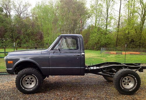 1970 chevrolet 1/2 ton shortbed 4x4 truck