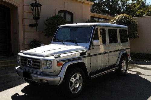 2002 mercedes-benz g500 base sport utility 4-door 5.0l - $8900