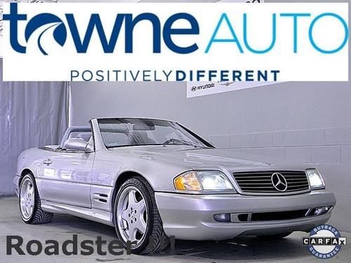 02 sl500 convertible sl2 pkg hard top leather 37,035 mi