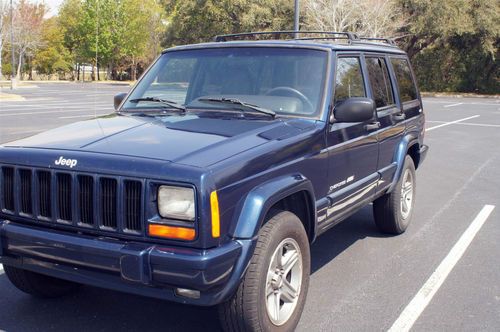 2000 jeep cherokee classic sport utility 4-door 4.0l no reserve!!