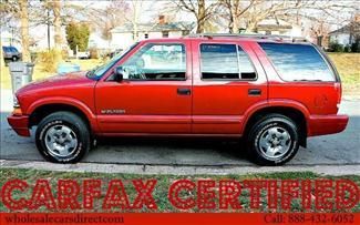 Used 2003 chevrolet blazer 4x4 sport utility 4wd chevy trucks we finance 4dr v6