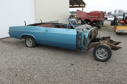 1966 impala convertible ss 396 4 speed numbers matching 85k original miles