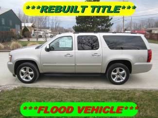 2008 chevrolet suburban ltz  w/3lt rebuildable salvage flood vehicle