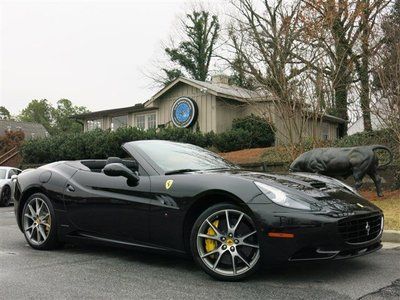 Black/black hard top convertible, shields, tach, calipers, 20" diamond turned