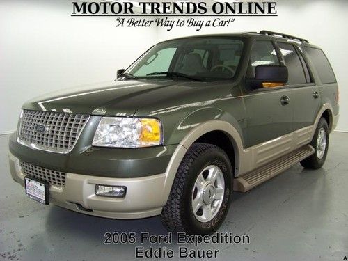 Eddie bauer dvd sunroof leather htd ac seats 8 pass 2005 ford expedition 59k