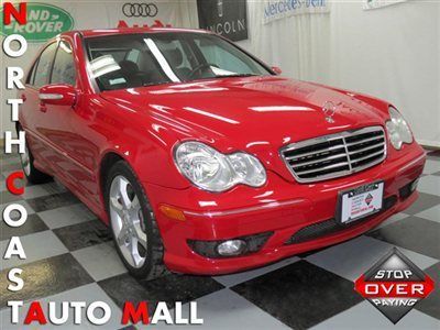 2007(07)c230 sport red/black sun spoiler save huge!!!