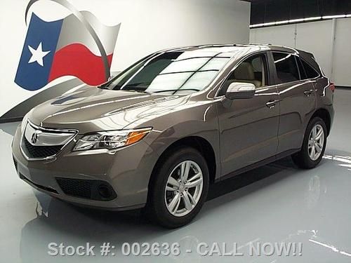 2013 acura rdx sunroof rear cam htd leather only 9k mi texas direct auto
