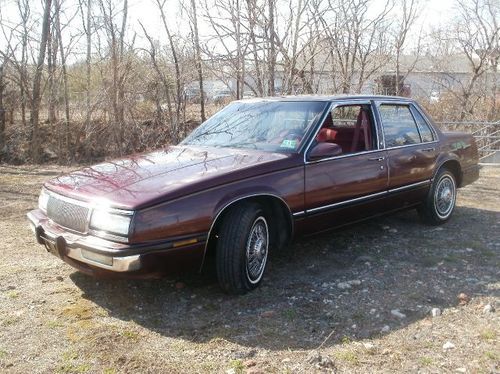 1990 gm buick lesabre custom rare cheap commuter starter low mileage collector