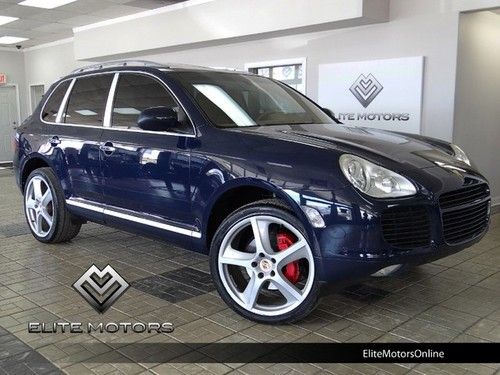 2005 porsche cayenne turbo navi htd seats low miles