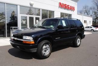 2002 black ls 121k mile 4x4 awd low reserve runs like new suv chevy blazer trail