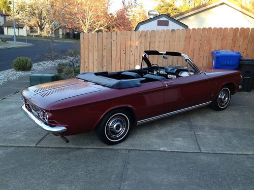 1963 chevrolet corvair monza convertible 28,500 original miles