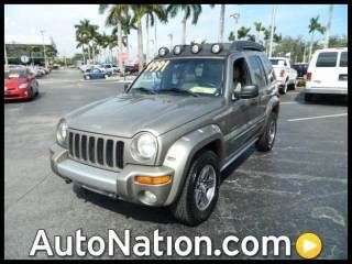 2004 jeep liberty 4dr renegade automatic leather moonroof 1 owner extra clean