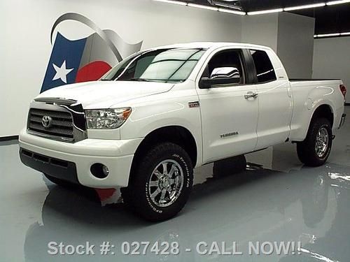 2007 toyota tundra ltd dbl cab heated leather only 58k texas direct auto
