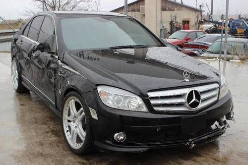 2010 mercedes-benz c350 salvage repairable rebuilder only 54k miles runs!!!