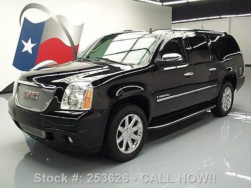 2009 gmc yukon xl denali awd 7 pass sunroof nav dvd 68k texas direct auto